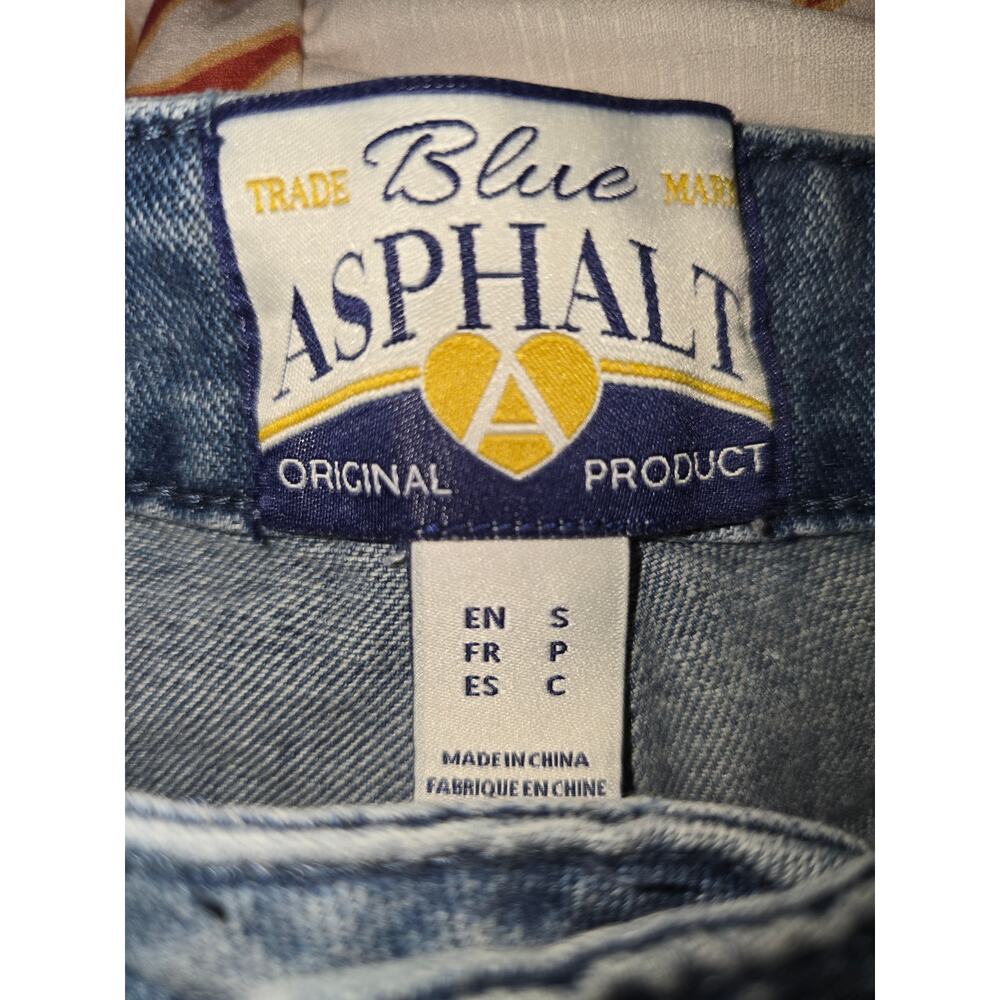 Blue Asphalt Wide Leg jeans with Cherry Pockets Size Small So cute! - Picture 6 of 6